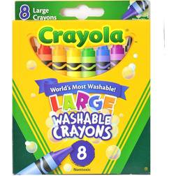 Crayola Large Washable Crayons Box of 8