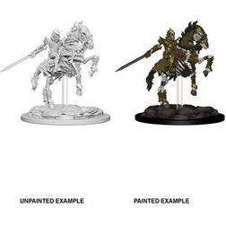 WizKids Pathfinder Deep Cuts Unpainted Miniatures Skeleton Knight on Horse