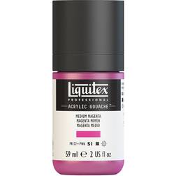 Liquitex Professional Acrylic Gouache medium magenta 2 oz