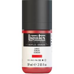 Liquitex Professional Acrylic Gouache scarlet 2 oz