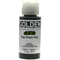 Golden Fluid Acrylics historical sap green hue 1 oz