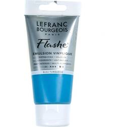 Lefranc & Bourgeois Flashe Acrylic 80ml Turquoise Blue