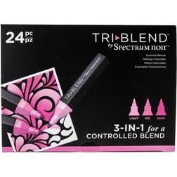 Spectrum Noir Tri Blend Essential Blends Markers 24-pack