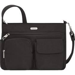 Travelon Anti-Theft Essentials Patch Pocket Crossbody - Black