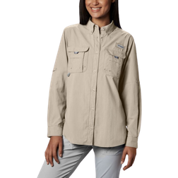 Columbia Women’s PFG Bahama Long Sleeve Shirt - Fossil