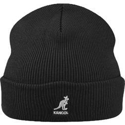 Kangol Berretto Con Risvolto - Nero