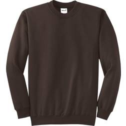 Hanes Ultimate Cotton Heavyweight Crewneck Sweatshirt - Dark Chocolate