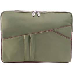 McKlein N Series Auburn Nylon Laptop Sleeve 15" - Green