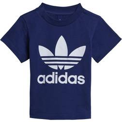 Adidas Toddler's Trefoil Tee - Night Sky/White (H35522)