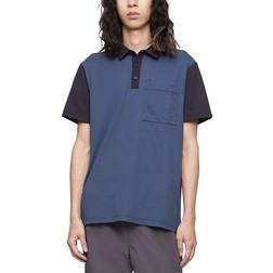 Calvin Klein Colorblocked Polo Shirt - Ink