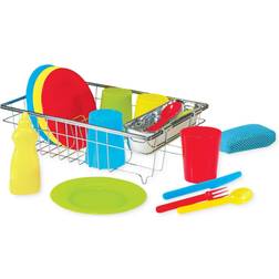 Melissa & Doug Wash & Dry Dish Set