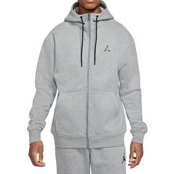 Nike Jordan Essentials Fleece Full-Zip Hoodie - Carbon Heather