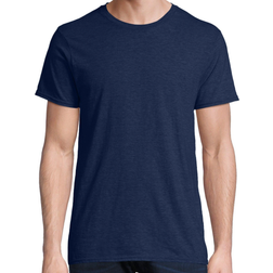 Hanes Perfect-T Short Sleeve T-shirt - Heather Navy