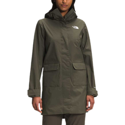 The North Face Women’s City Breeze Rain Parka II - New Taupe Green/Four Leaf Clover