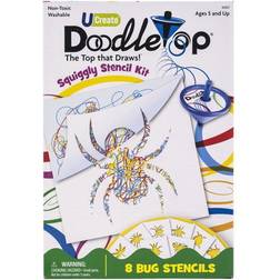 University Games UCreate Doodletop Squiggly Stencil Kit