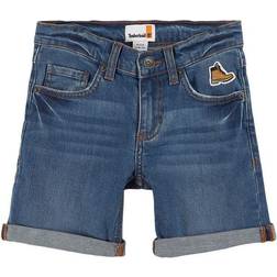 Timberland Slim Fit Denim Shorts - Double Stone Brush (T24B76)