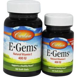 Carlson E-GEMS 400 IU 140 Softgels