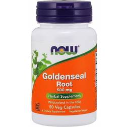 NOW Foods Goldenseal Root 500mg 50 vcaps