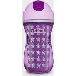 Chicco Sport Pink gourde isotherme avec paille 14m 266 ml