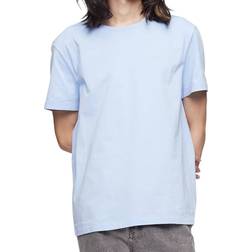 Calvin Klein Smooth Cotton Solid Crewneck T-shirt - Serenity