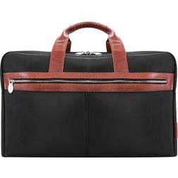 McKlein U Series Wellington Nylon Carry-All Two-Tone Laptop Duffel 15" - Black