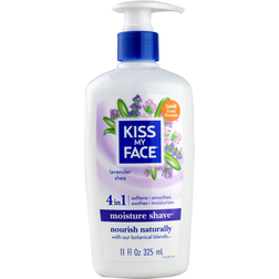 Kiss My Face Moisture Shave Lavender Shea 11 fl oz