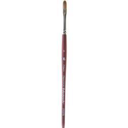 Princeton Series 3950 Velvetouch Mixed Media Brushes 6 filbert