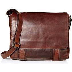 Frye Logan Messenger - Dark Brown