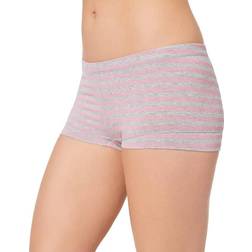 Maidenform Cotton Boyshort - Pink Ribbon Stripe