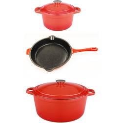 Berghoff Neo Cookware Set with lid 5 Parts