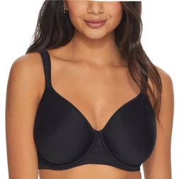 Bali One Smooth U Ultra Light Minimizer Underwire Bra - Black