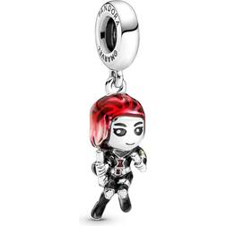 Pandora Marvel The Avengers Widow Dangle Charm - Silver/Multicolour