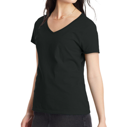 Hanes Women's Perfect V-Neck T-Shirt - Black