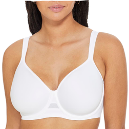 Bali One Smooth U Ultra Light Minimizer Underwire Bra - White