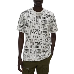 Helmut Lang All Over Tee - Multicolor Male