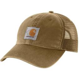 Carhartt Canvas Mesh-Back Cap - Dark Khaki