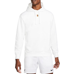 Nike Court Fleece Tennis Hoodie Men - White