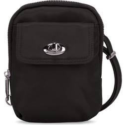 Travelon Anti-Theft Tailored Crossbody Phone Pouch - Onyx