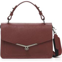 Botkier Valentina Flap Satchel - Malbec