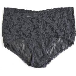 Hanky Panky Retro Lace V-Kini Briefs - Granite