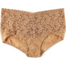 Hanky Panky Retro Lace V-Kini Briefs - Sun Tan