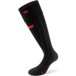 Lenz Heat Sock 6.0 Toe Cap Merino Compression - Black