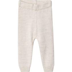 Little Jalo Baby's Knitted Pants - Cream