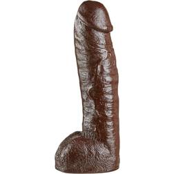 Doc Johnson Vac-U-Lock Realistic Hung XL Strap-on Dildo Brun