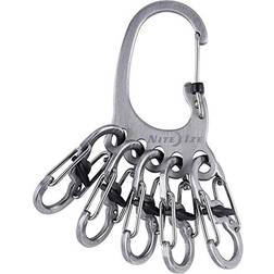 Nite Ize Schlüssel-Karabiner KLKBF-11-R6 BigFoot Locker KeyRack Edelstahl 1St