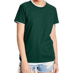 Hanes Women's Perfect-T Short Sleeve T-Shirt - Deep Forest