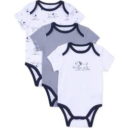 Little Me Boys' Puppy Bodysuit 3 Pack