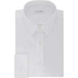 Calvin Klein Steel Classic/Regular Non-Iron Stretch Performance Dress Shirt - White