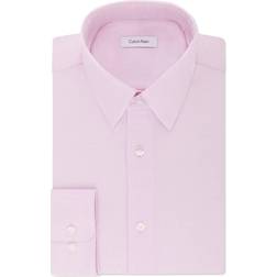 Calvin Klein Steel Classic/Regular Non-Iron Stretch Performance Dress Shirt - Pink