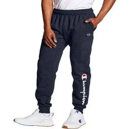 Champion Powerblend Fleece Joggers Script Logo 31" - Navy